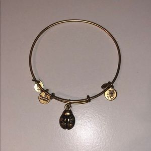 Ladybug Alex and Ani Gold Bracelet Gold Jewlery Summer Trends Bangle